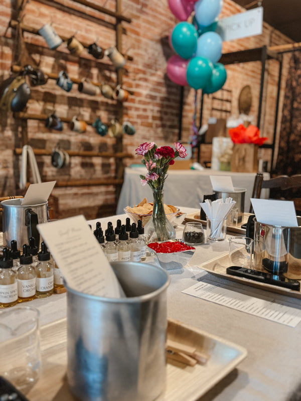 Candle Making Experience *Studio Rental/Private Party*